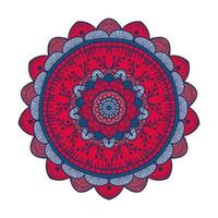 Mandala Line Template vector