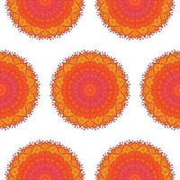 Mandala Seamless Pattern vector