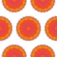 Mandala Seamless Pattern vector