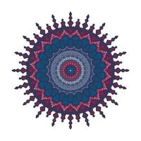 Mandala Line Template vector