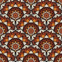 Mandala Seamless Pattern vector
