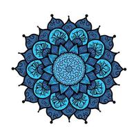 Mandala Line Template vector