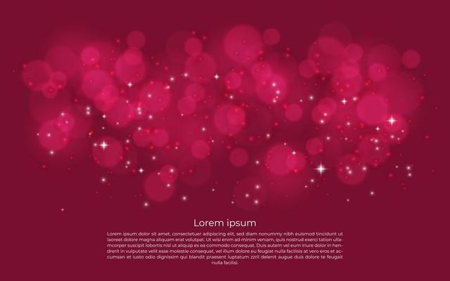 abstract magenta background design with bokeh