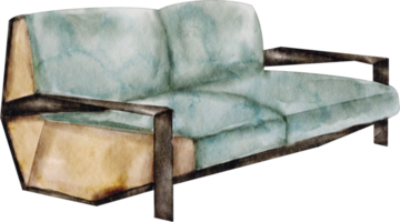 watercolor furniture chair png