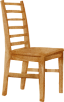 clipart de silla de acuarela png