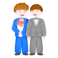 clip art de boda acuarela png