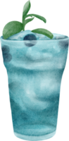 waterverf cocktail klem kunst png