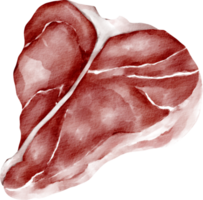 watercolor steak meat png