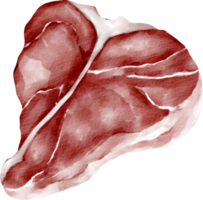 viande de steak aquarelle png