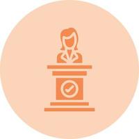 Pulpit Vector Icon
