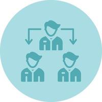 Delegate Vector Icon
