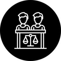 Supreme Court Vector Icon