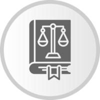 Law Book Vector Icon