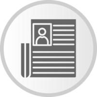 Newspaper Vector Icon