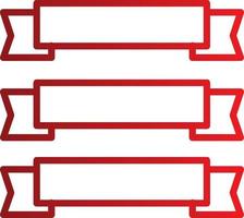 Red Tape Vector Icon