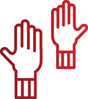 Hands Up Vector Icon