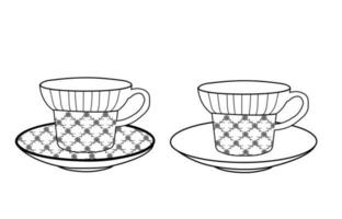 tea coffee cup vector