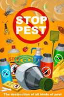 Pest control, disinsection insects extermination vector