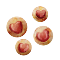 aquarel Valentijnsdag png