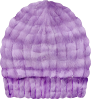 watercolor knitted hat png