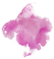 aquarela mancha rosa png