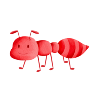 insecto hormiga acuarela png
