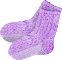 clipart chaussette tricotée png