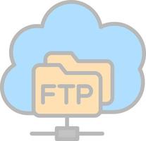 Ftp Vector Icon Design