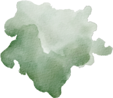 watercolor green stain png