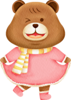 waterverf teddy beer png