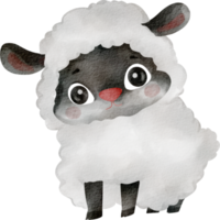 clipart mignon mouton aquarelle png