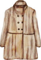 watercolor coat jacket png