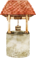 watercolor water well png