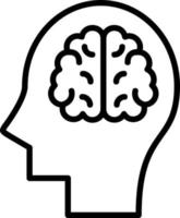 Brain Vector Icon Design