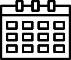 Schedule Vector Icon Design