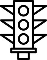 Traffic Signal Vector Icon Design