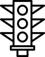 Traffic Signal Vector Icon Design