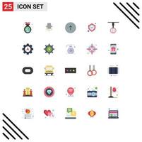 25 Creative Icons Modern Signs and Symbols of home ssl arrow security web Editable Vector Design Elements