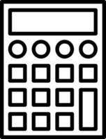 diseño de icono de vector de calculadora