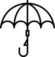 Umbrella Vector Icon Design