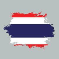 New colorful texture Thailand flag vector