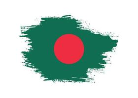 bandera sucia de bangladesh vector