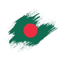 New colorful abstract Bangladesh flag vector