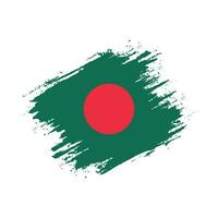 Bangladesh splash flag vector