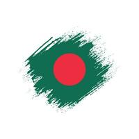 Professional Bangladesh grunge flag vector