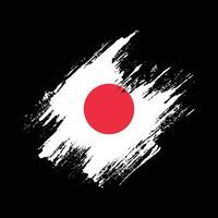 extracto, japón, grunge, textura, bandera, diseño, vector