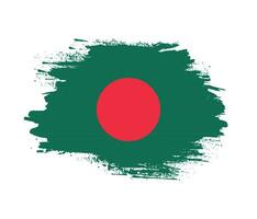 New vintage Bangladesh grunge flag vector