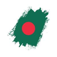 colorido, bangladesh, grunge, bandera vector