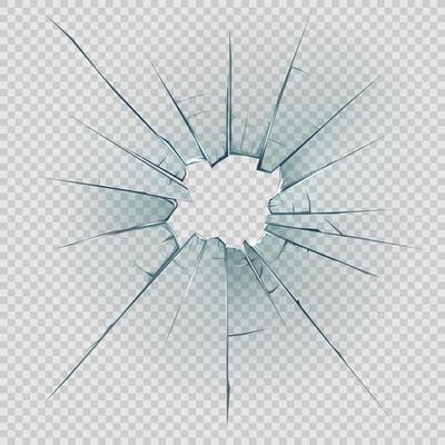 broken glass texture vector