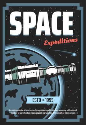 Galaxy expedition and cosmic space exploration
